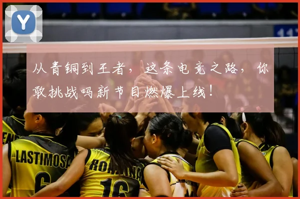 从青铜到王者,这条电竞之路,你敢挑战吗新节目燃爆上线!